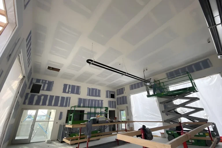 Commercial Property Build Out Drywall Application