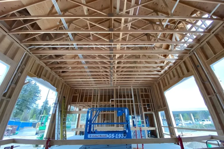 Commercial Property New Build Framing