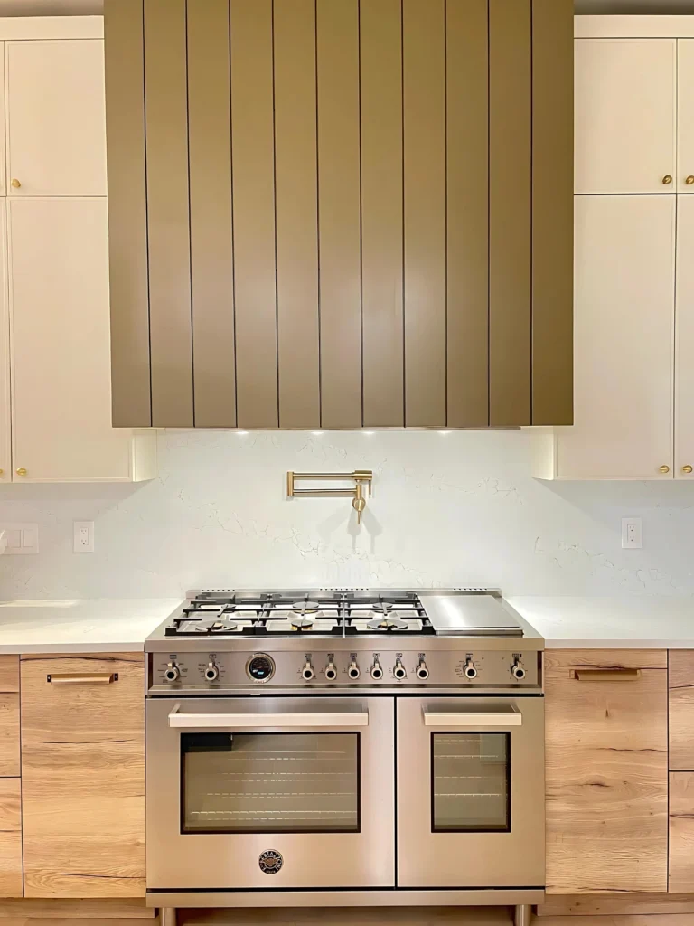 Simple Modern Kitchen Update with 6 Burner Range